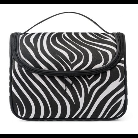 Zebra Print Cosmetic Bag