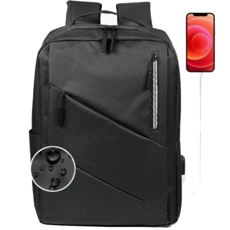 Waterproof Backpack with USB Port
